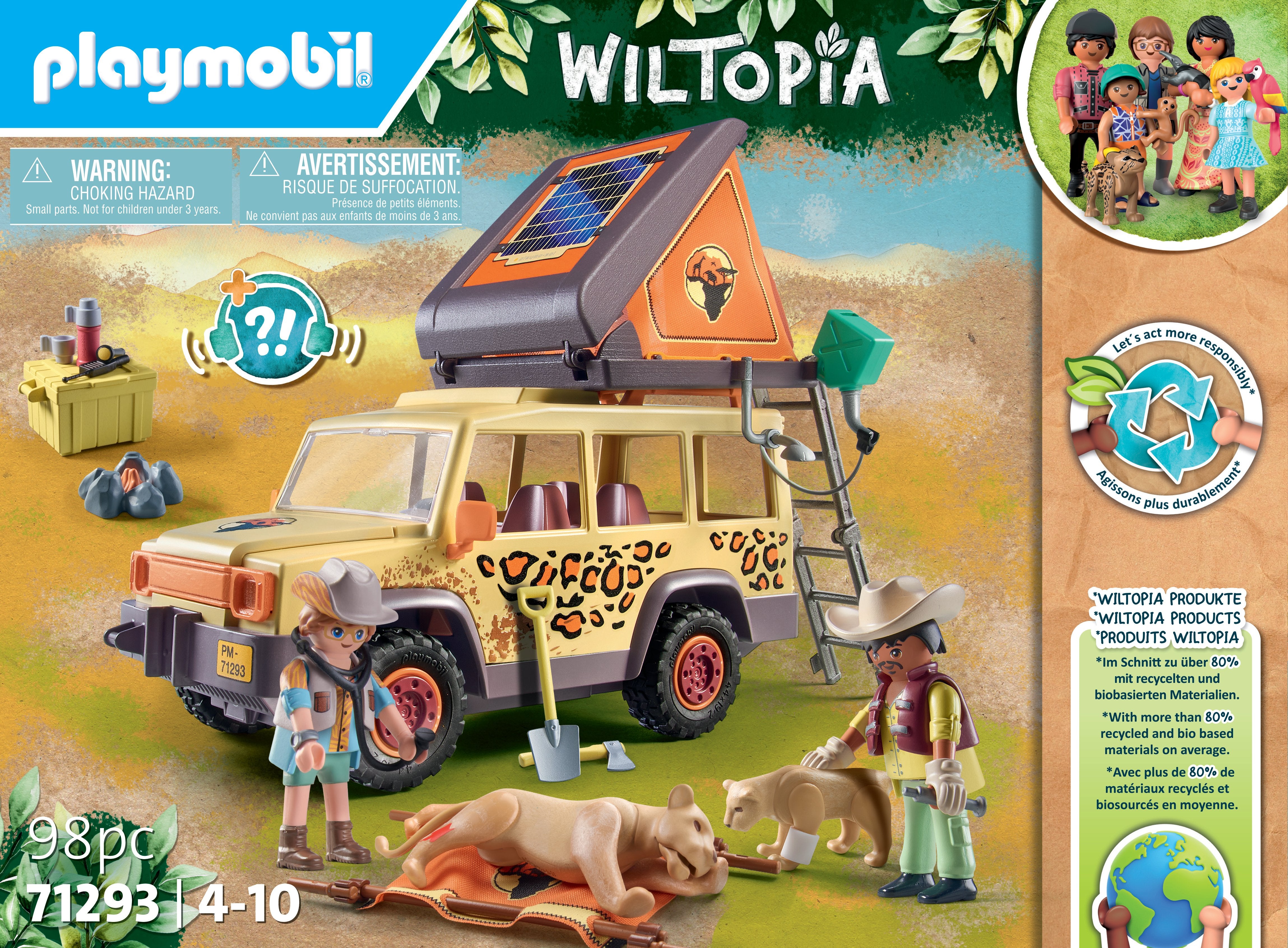 EAN 4008789712936 - Playmobil Wiltopia 71293 vehículo de juguete imagen 1