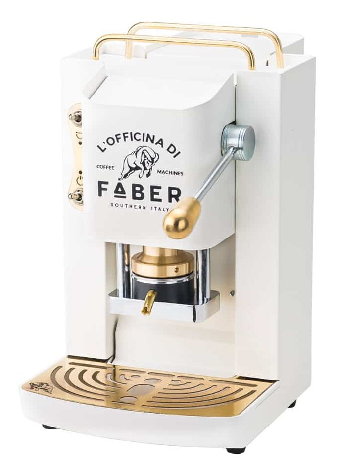 Faber Pro Deluxe Pure Blanco Kaffeemaschine