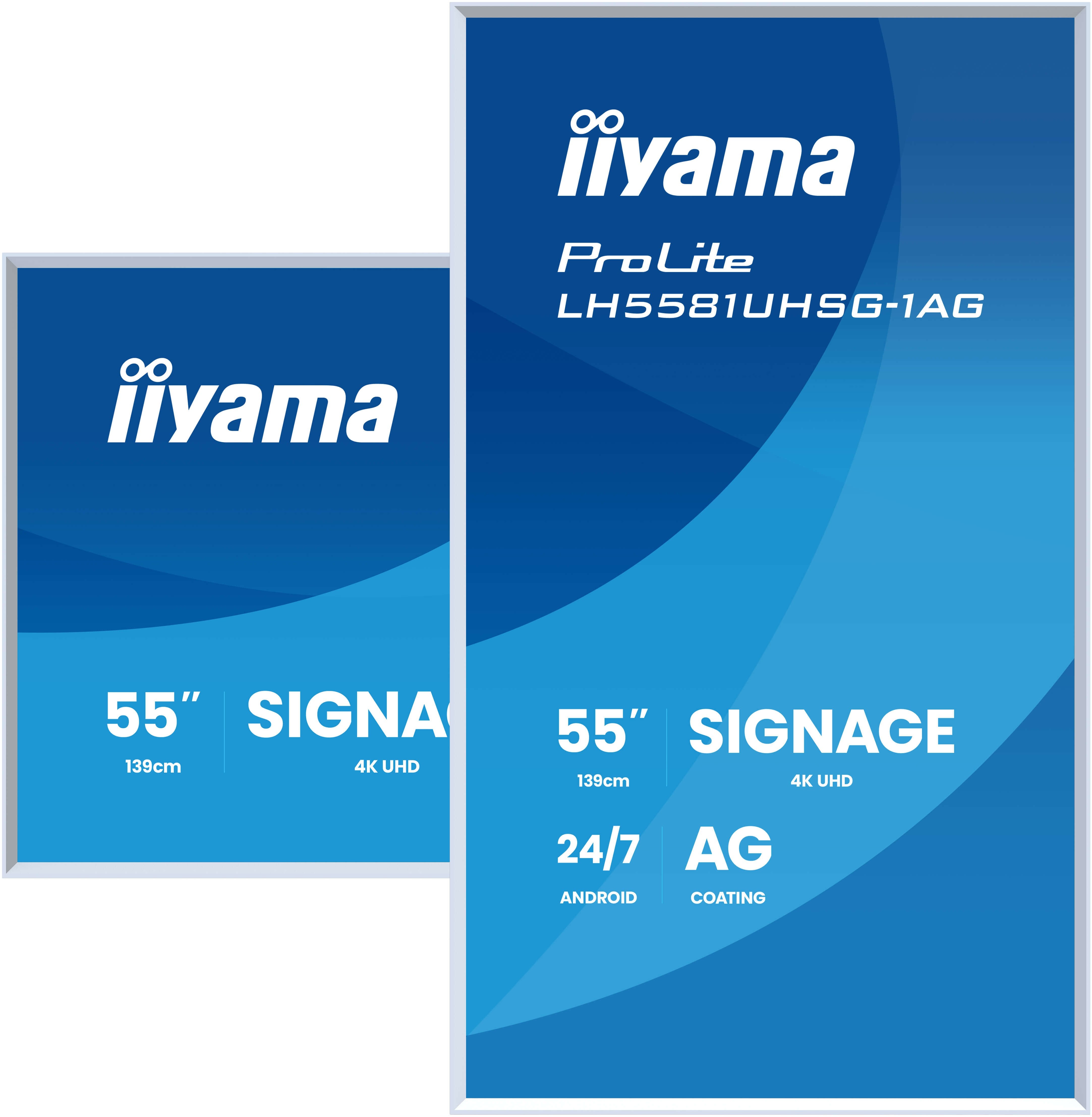 EAN 4948570125616 - iiyama LH5581UHSG-1AG pantalla de señalización Pantalla plana para señalización digital 138,7 cm (54.6") imagen 5