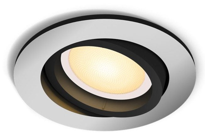 Philips Hue 929003810801 Blanco Ambiance Einbauspot, Aluminium,