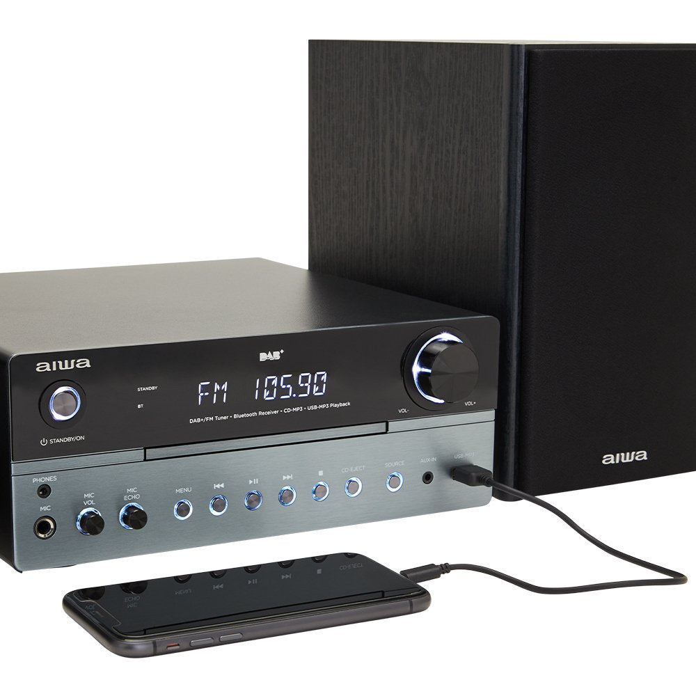 Microcadena Aiwa Msbtu-700 Dab 50w Con Altavoces