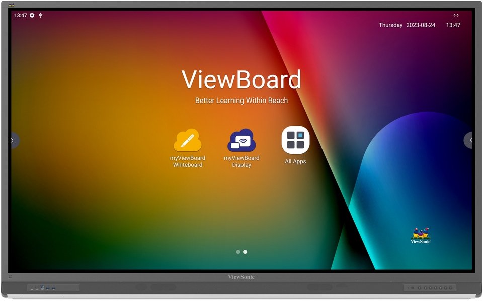 Viewboard 52serie Touchscreen - 75inch - 4k - Android 13.0 - Ir 400 Nits - 2x20w + Sub 20w + Array Mic - 8/64gb