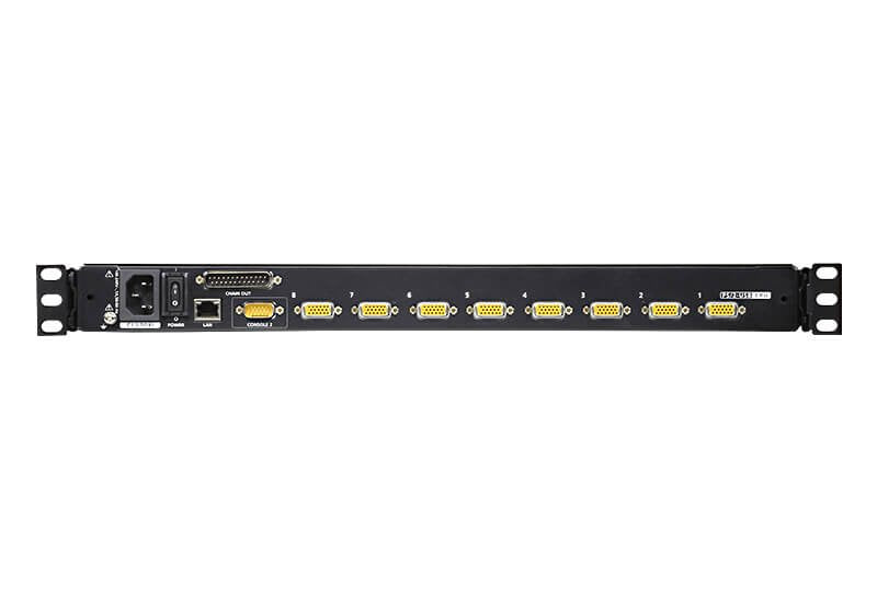 Aten Desktop Kvm 8-Puertos 17" Lcd (Cl5708im-Ata-Xg) El Conmutador Kvm Lcd Cl5708i Slideaway Es Una Unidad De Control Que Permite Acceder A Varios Ordenadores Desde Una Misma Consola Kvm (Teclado, Vídeo Y Ratón) Ps/2 O Usb. Con Una Sola Co
