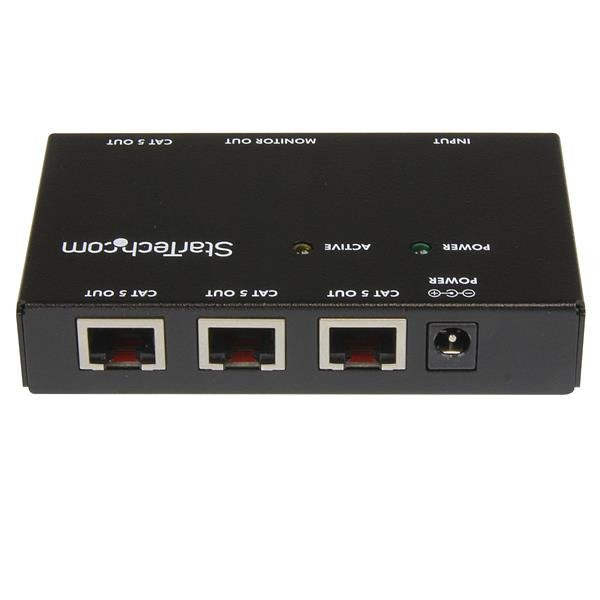 4 Port Vga Video Extender Over Cabl