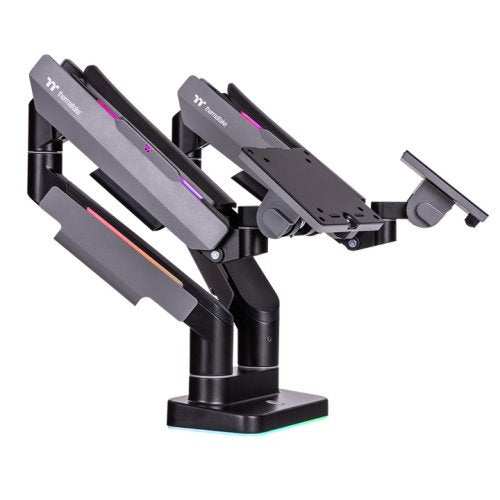 EAN 4711475641884 - Thermaltake GEA-MSR-DMSBLK-01 soporte para monitor 88,9 cm (35") Escritorio Negro, Gris imagen 2