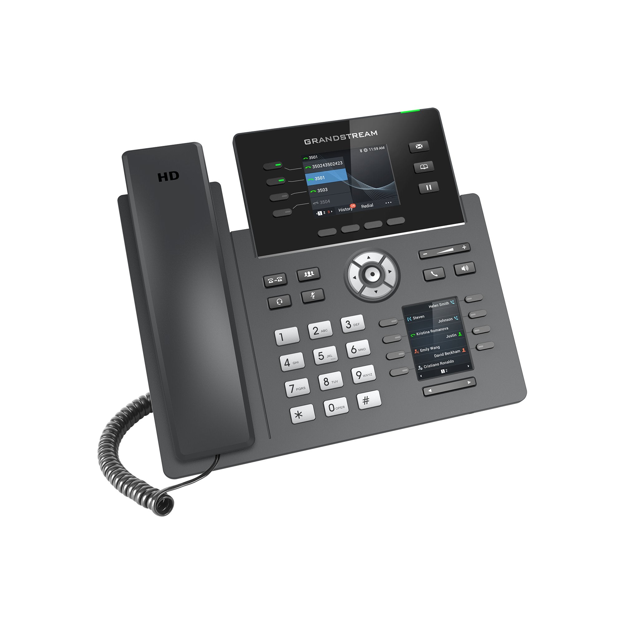 EAN 6947273702849 - Grandstream Networks GRP2614 teléfono IP Negro 4 líneas TFT Wifi imagen 3