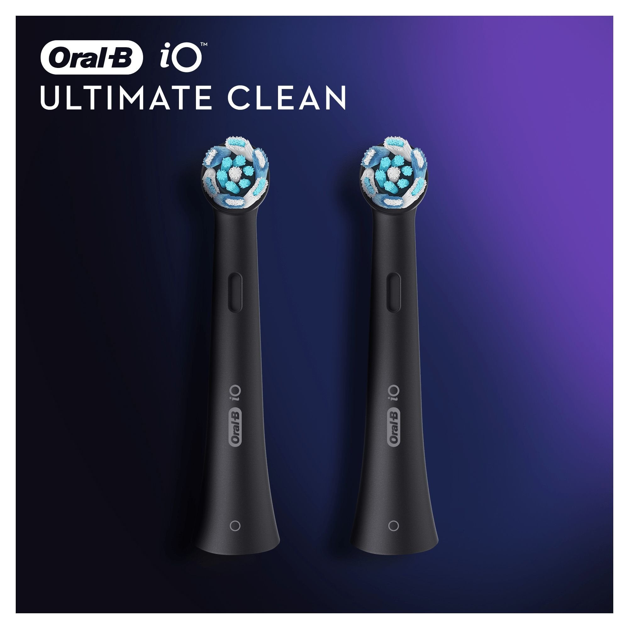 Cepillos Oral-B Io Ultimate Clean Black, 2 X