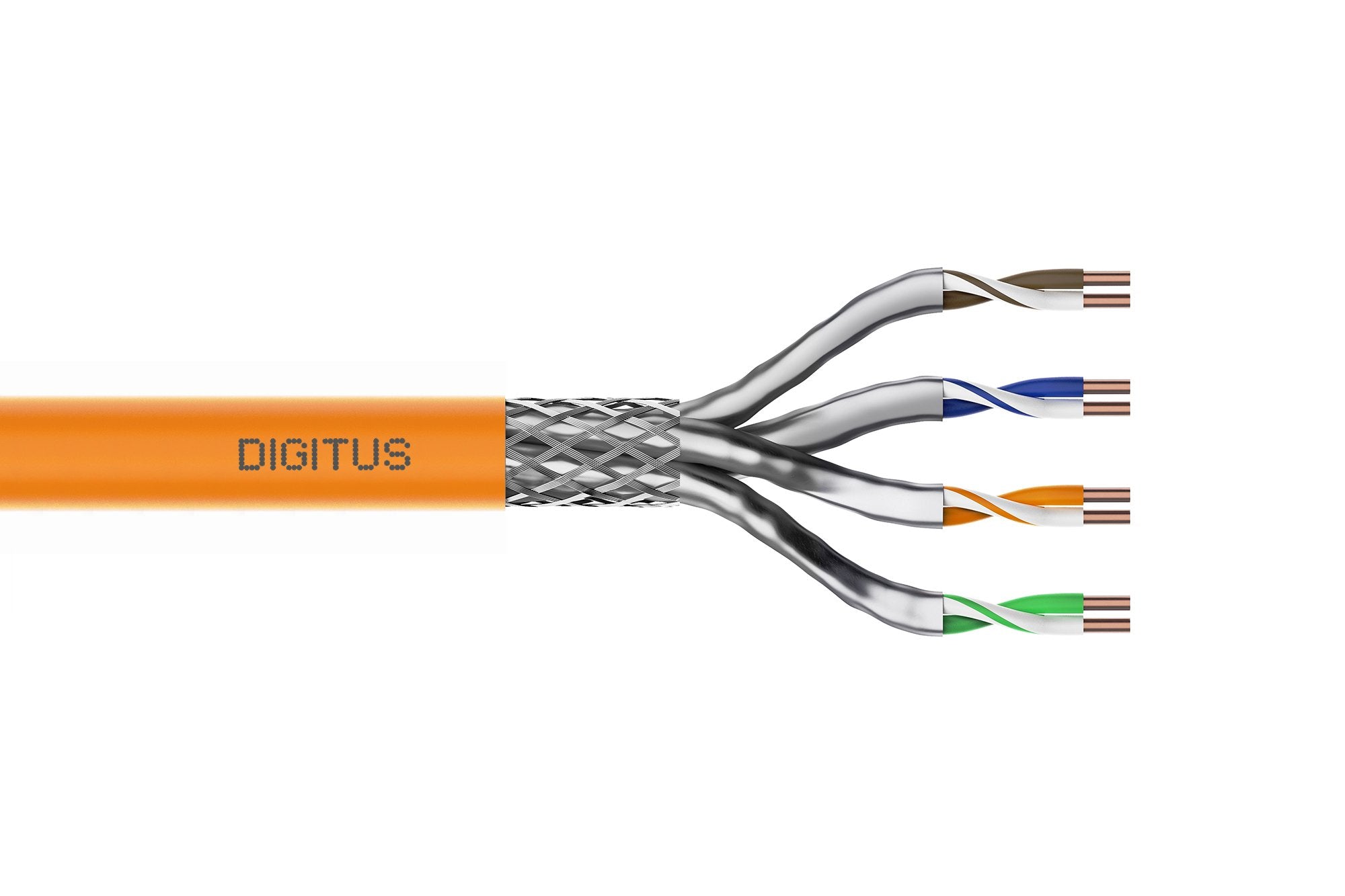 EAN 4016032441731 - Digitus DK-1744-VH-5 cable de red Naranja Cat7 S/FTP (S-STP) imagen 1