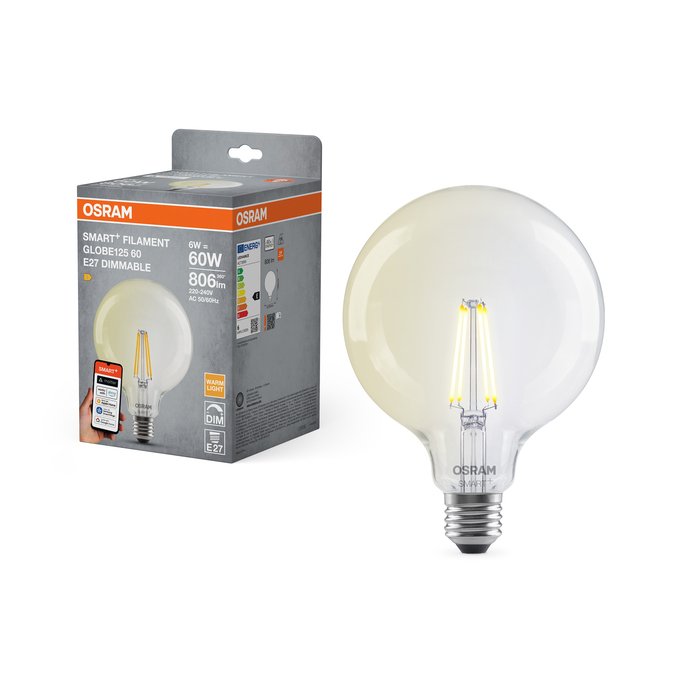 Osram Smtmatg60d 6w 827 230vfil E27 4x1osram