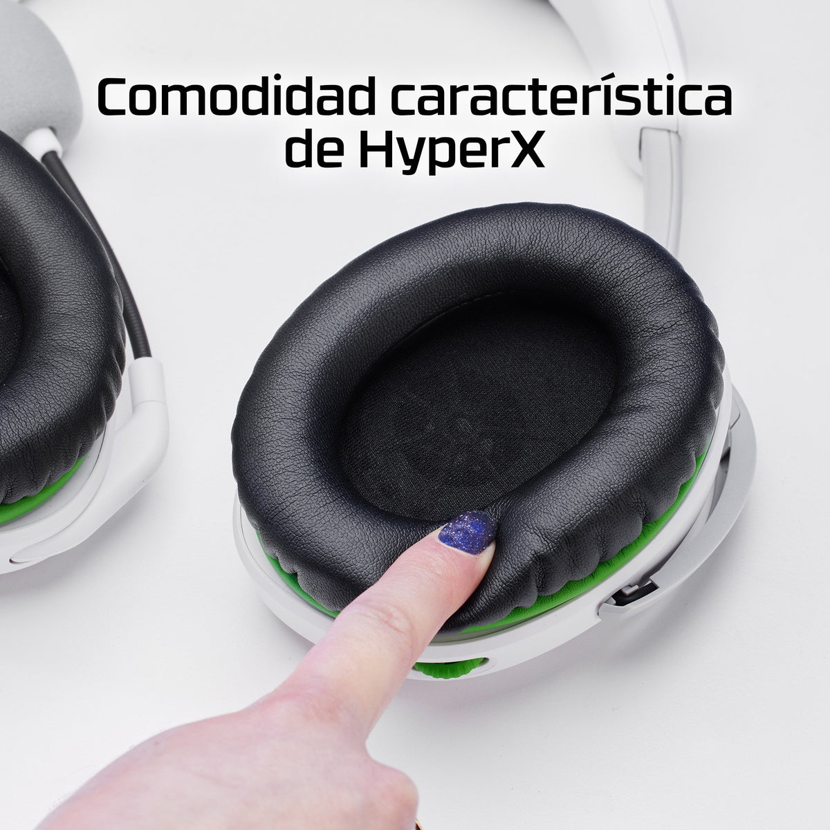 EAN 0197029365972 - HyperX CloudX Stinger 2 GAM HEADSET Xbox Alámbrico Diadema Juego Blanco imagen 6