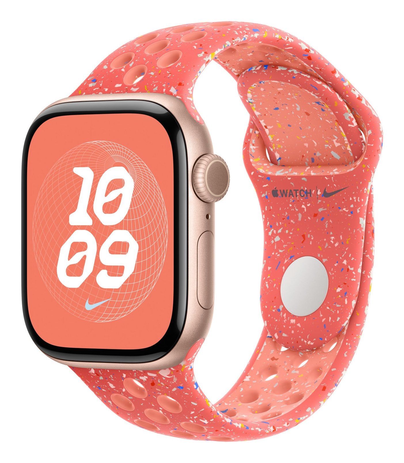 EAN 195949768156 - Apple MYL33ZM/A Accesorios para dispositivos vestibles inteligentes Grupo de rock Naranja Fluoroelastómero imagen 2