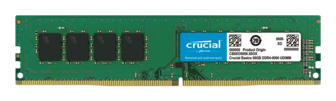EAN 649528940063 - Crucial CB8GU3200 módulo de memoria 4 GB 1 x 4 GB DDR4 3200 MT/s 288-pin DIMM imagen 1