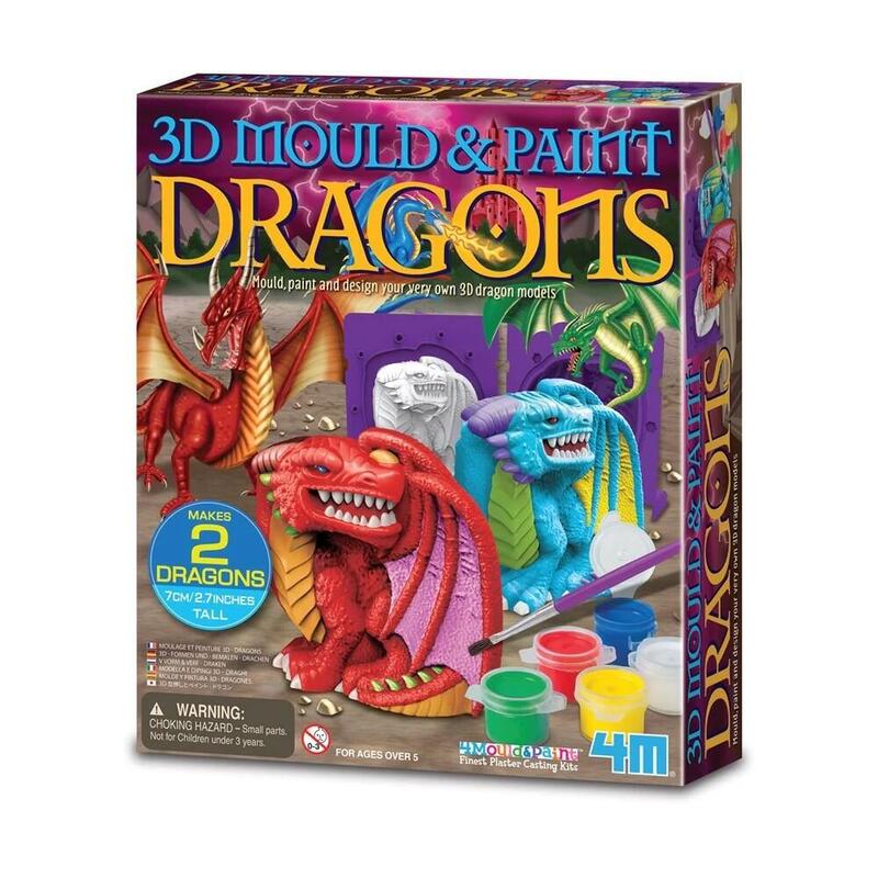 4m 3d Mould & Paint - Dragon