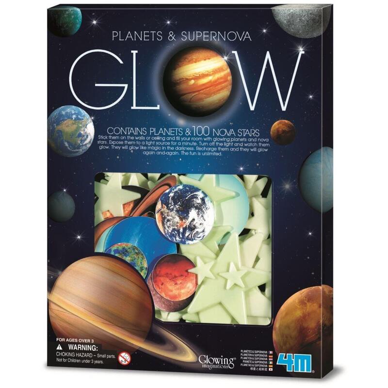 4m Glow Planets & Super Nova 100pcs