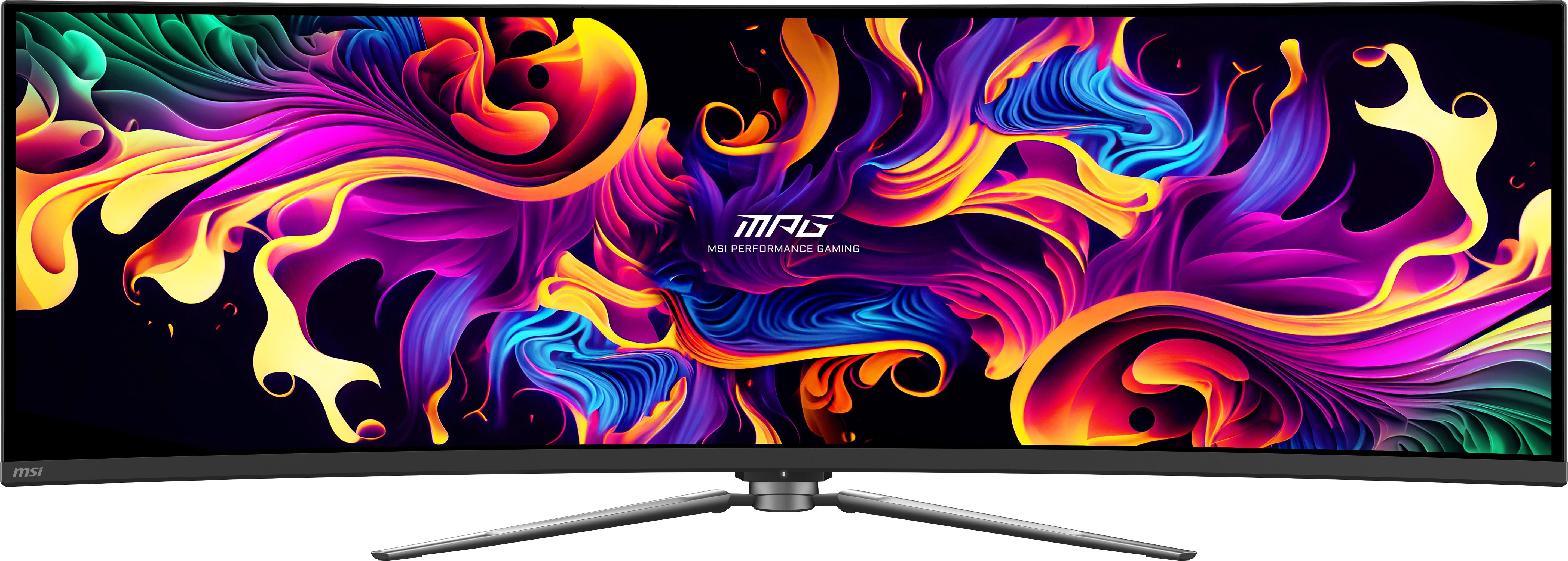 Monitor Msi Mpg 491cqp Qd-Oled (49") 5120 X 1440 Pixeles Dqhd Qdoled Negro