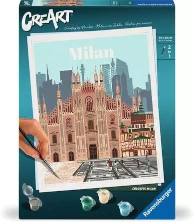 Ravensburger Creart - Colorido Milán, Pintura 23688