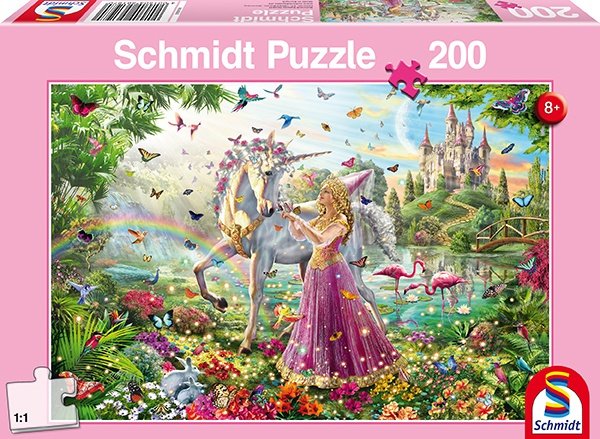 Puzzle Hermosa Hada En El Bosque Mágico 56197 Schmidt Spiele