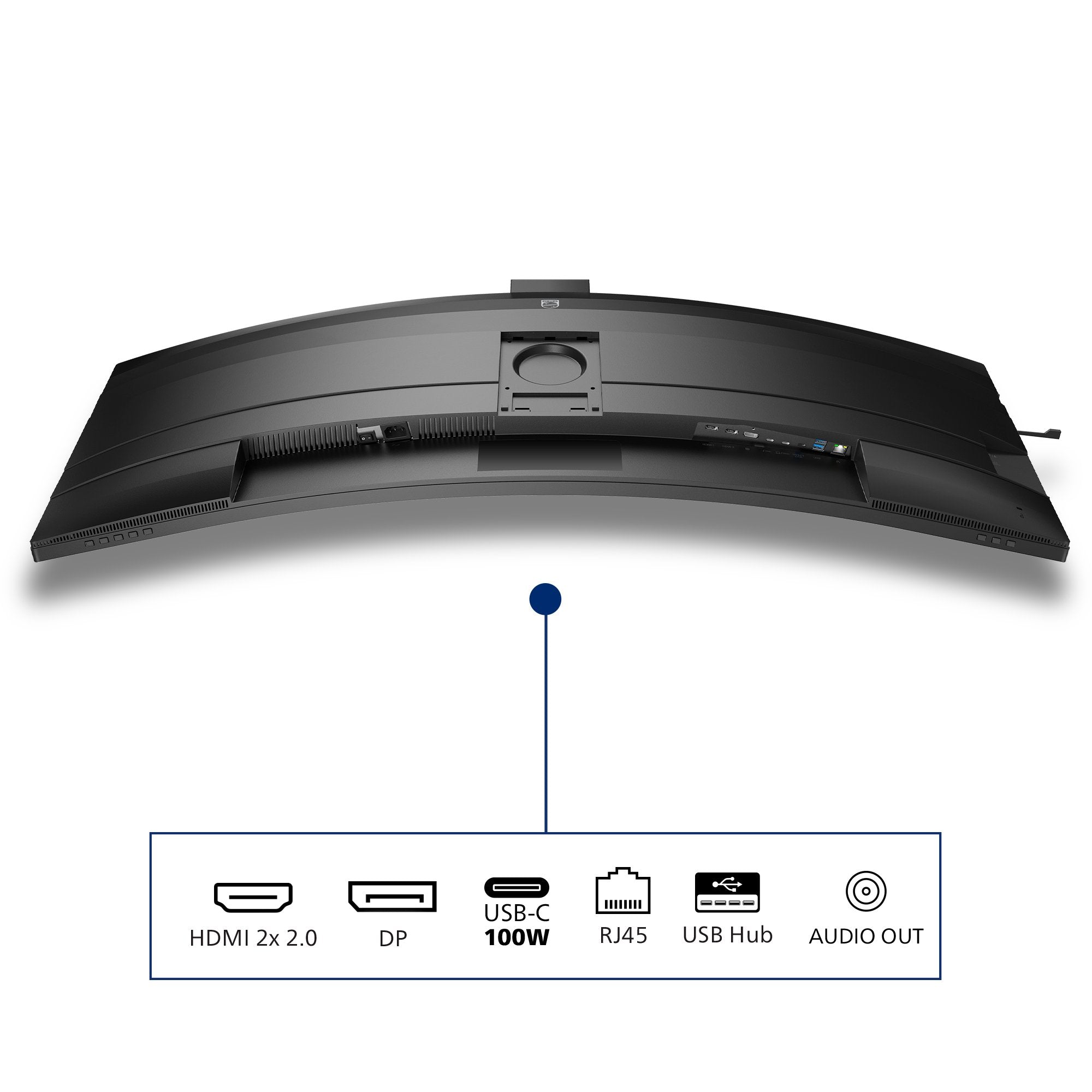 EAN 8712581804763 - Philips 49B2U6903CH/00 pantalla para PC 124,5 cm (49") 5120 x 1440 Pixeles Dual QHD LCD Gris imagen 6