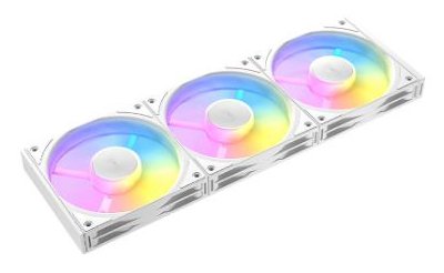 Kit 3 Ventiladores Pc Auxiliar C120 A-Rgb Blanco Antec Pack De 3 Ventiladores Argb Pwm De 120mm/ 19.7-28 Db(A)/ 4-Pin Pwm Y 3-Pin Argb