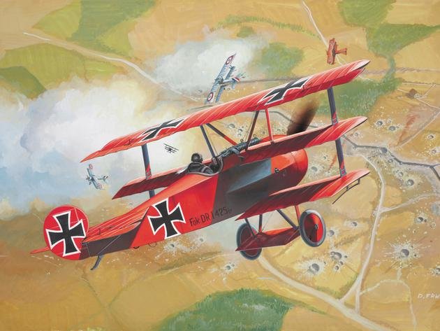 EAN 4009803041162 - Revell Fokker DR. 1 Triplane Maqueta de avión de ala fija Kit de montaje 1:72 imagen 1