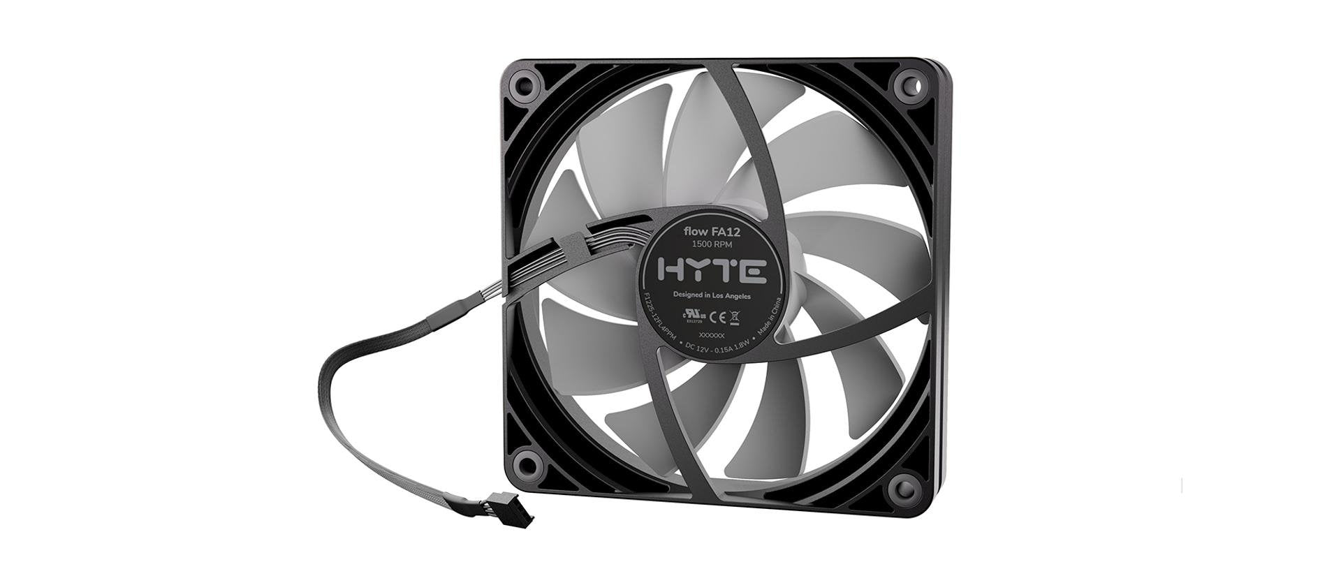 EAN 1220000350151 - HYTE FA12 Procesador Ventilador 12 cm Negro, Gris 3 pieza(s) imagen 5