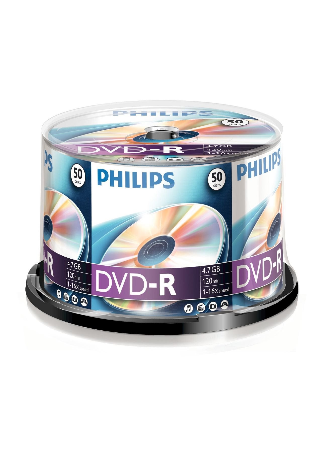 Philips Dvd-R 4,7gb 50pcs Spindel 16x