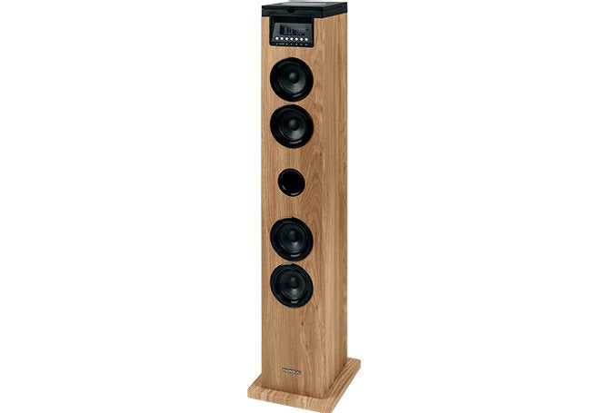 EAN 3499550388893 - Thomson DS122CD sistema de audio para el hogar Torre de sonido para uso doméstico 10 W Negro, Madera imagen 3