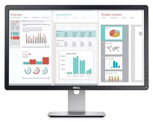 Dell Tft P2416d 60cm Ips Pivot Bl 23.8'' 2560x1440 Dp Hdmi Vga 4xusb2.0