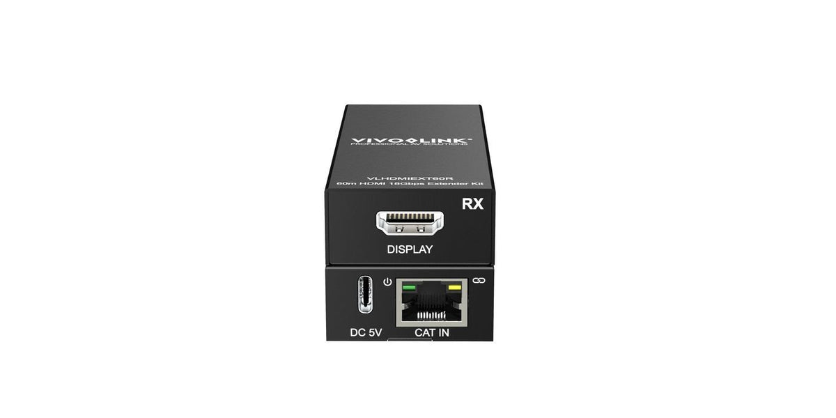 EAN 5715328014312 - Vivolink VLHDMIEXT60 extensor audio/video Transmisor y receptor de señales AV Negro imagen 4