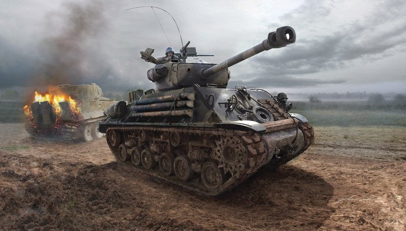 Italeri M4a3e8 Sherman ' Fury'