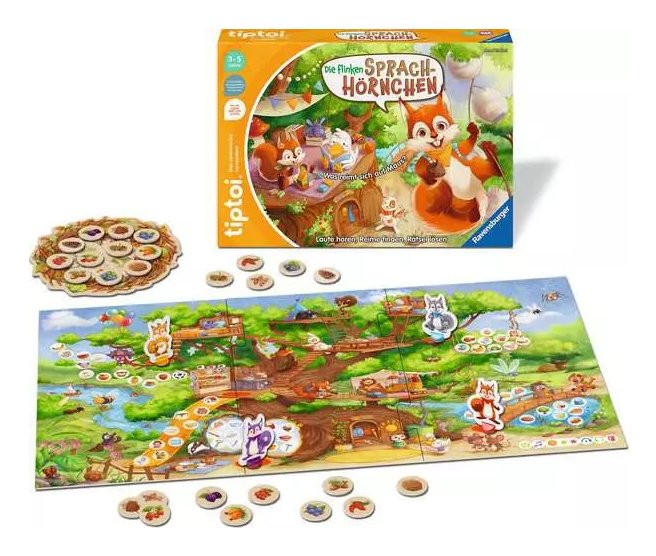 Ravensburger Tiptoi The Nimble Language Croars, Juego De Mesa 00203