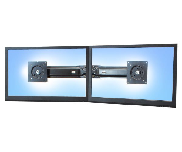 Ergotron Vesa Ampliación -2-Monitores Hasta 35-62cm Anchura