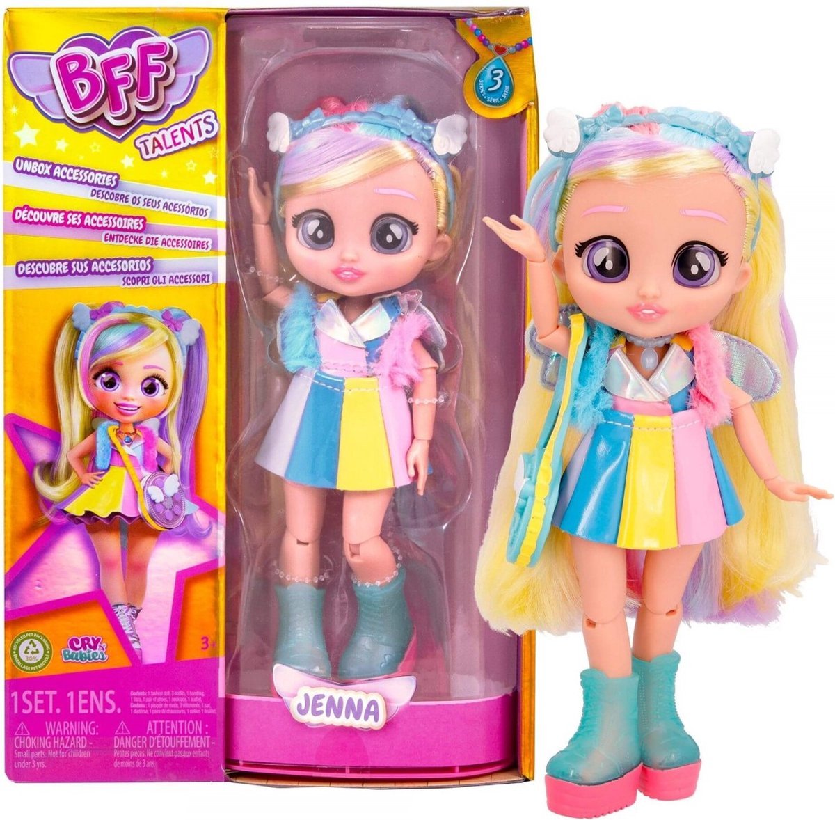 EAN 8421134923690 - IMC Toys BFF Doll Jenna Series 3 imagen 1