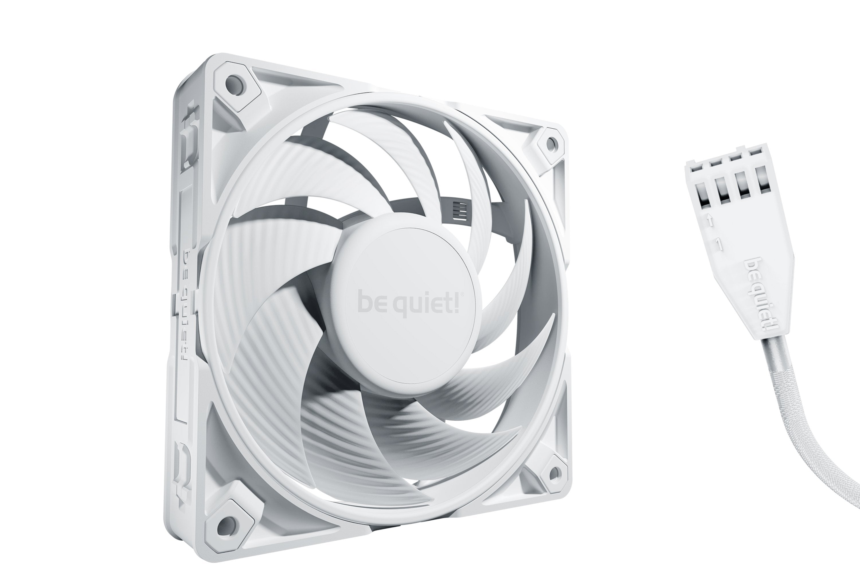 Ventilador Be Quiet! Silent Wings Pro 4 Pwm 120x120x25 Blanco