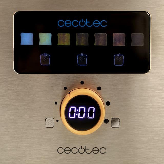 EAN 8435484048453 - Cecotec 04845 tostadora 7 2 rebanada(s) 1000 W Acero inoxidable imagen 6