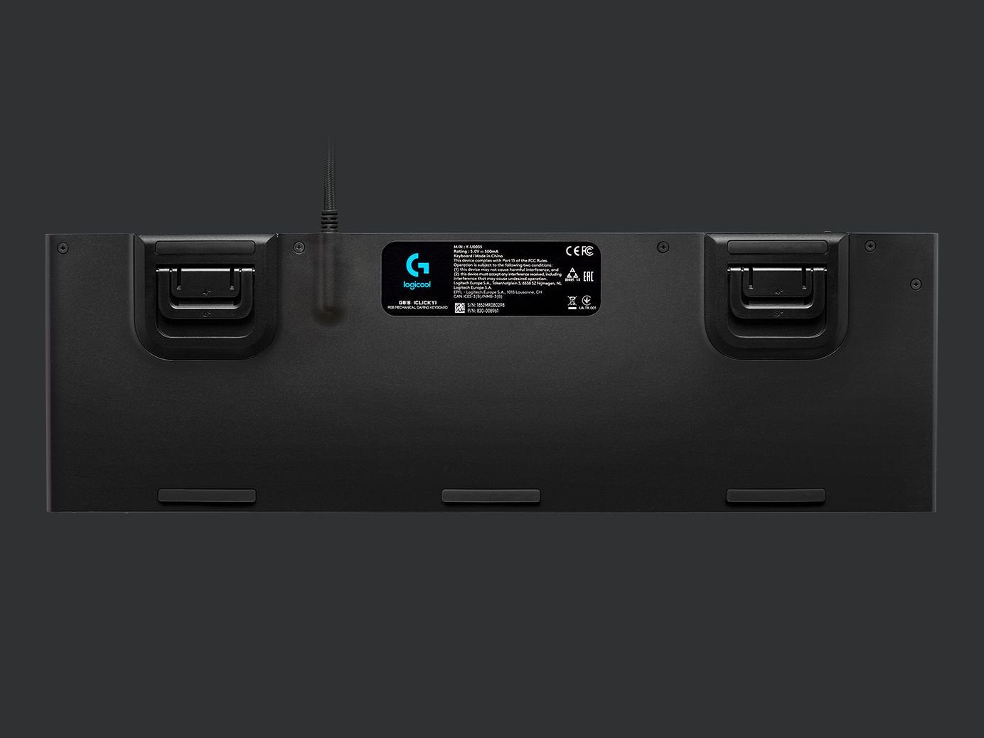 EAN 5099206080775 - Logitech G 920-008988 teclado Juego USB QWERTY Español Negro imagen 10
