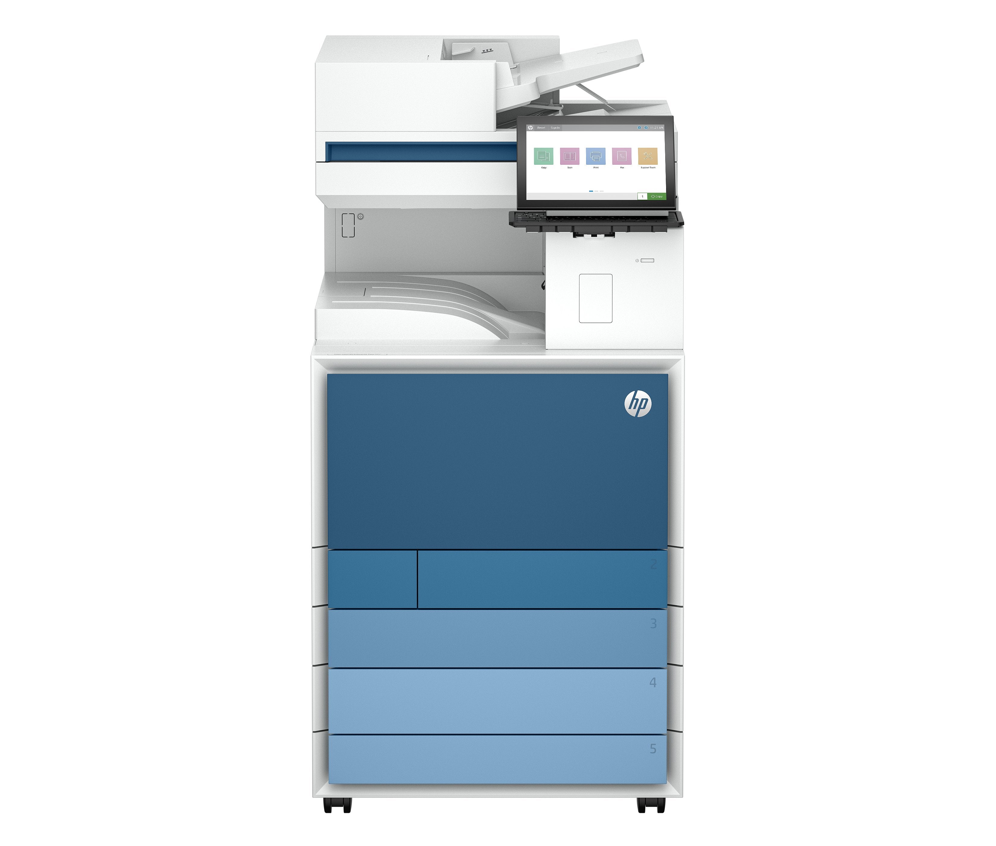 Hp Color Laserjet Ent Flow Mfp 8801z A3 60s. Col. Mf Netzwerk Fax