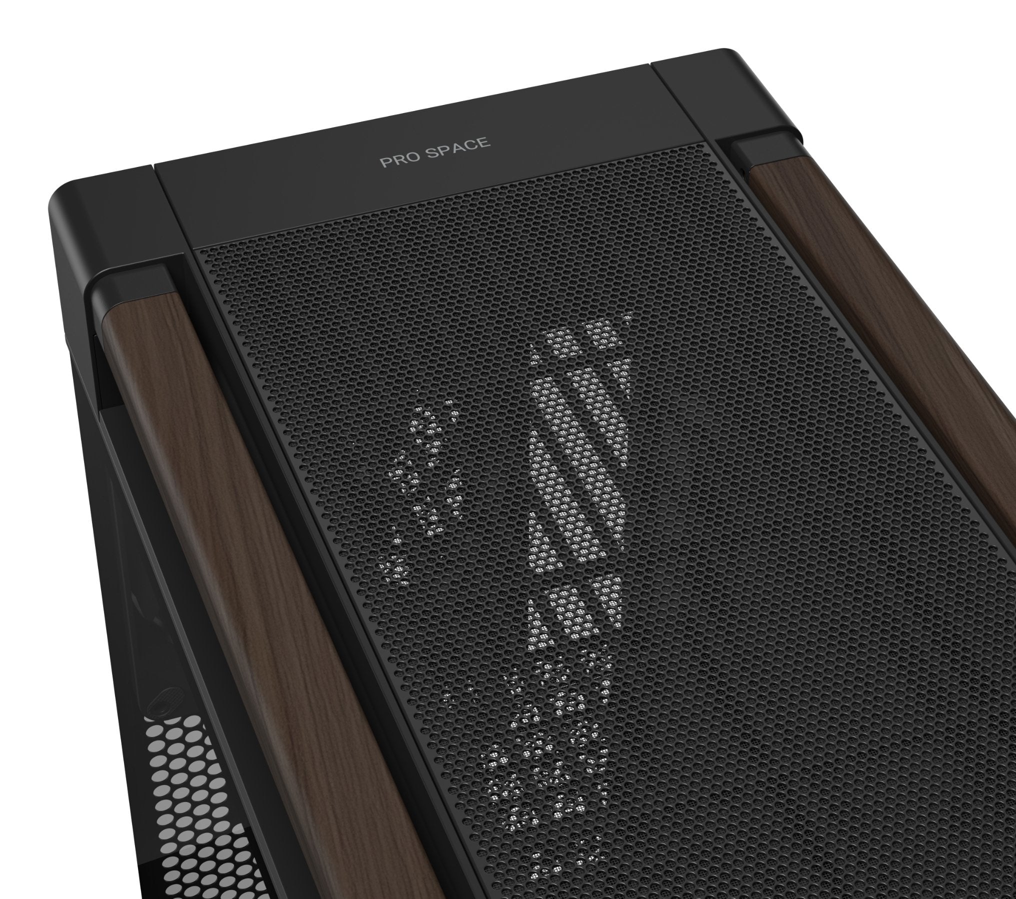 Caja Pc Asus Geh Proart Pa602 Walnut Wood Tg Pwm Modern Negro