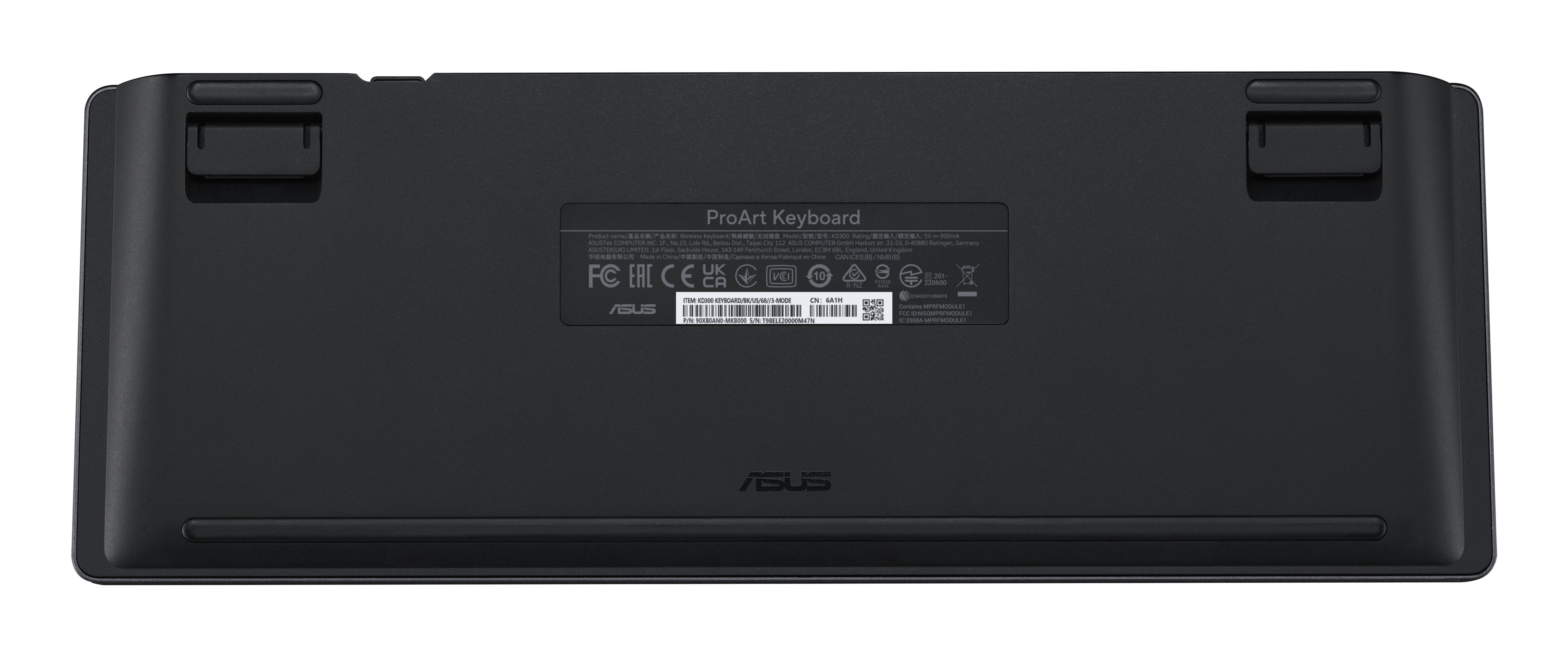 Keyboard Kd300 Black/Ui 90xb0an0-Mkb020 Asus
