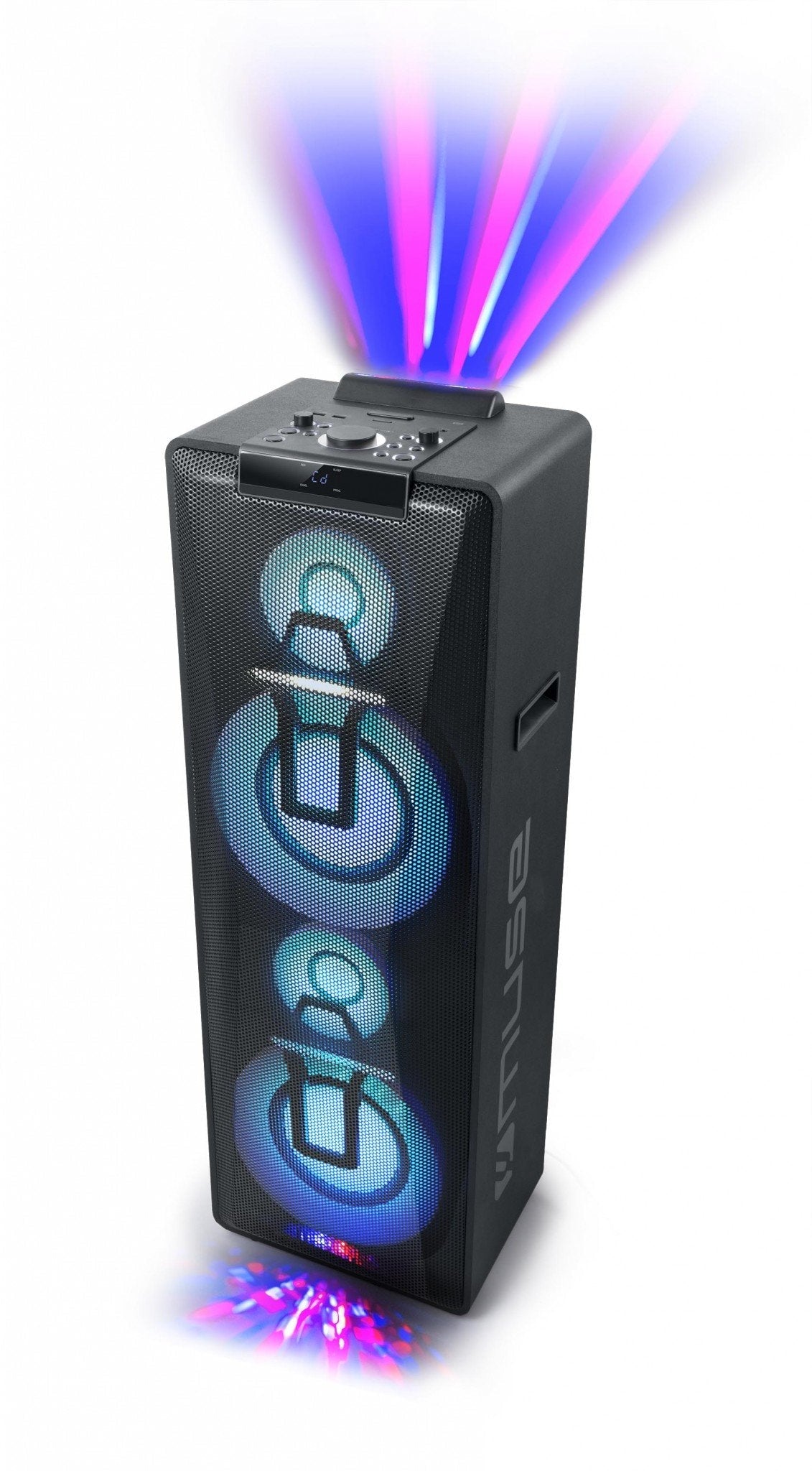 Muse M-1938 Altavoz De Suelo Para Dj Party Box - Bluetooth - 500w - Radio Fm - Usb