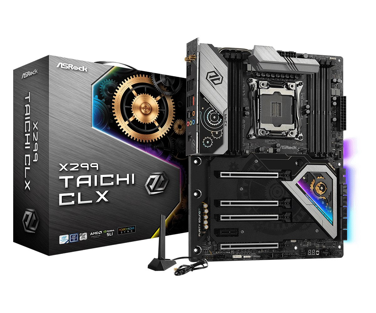 EAN 4717677339765 - Asrock X299 Taichi CLX Intel® X299 LGA 2066 (Socket R4) ATX imagen 1