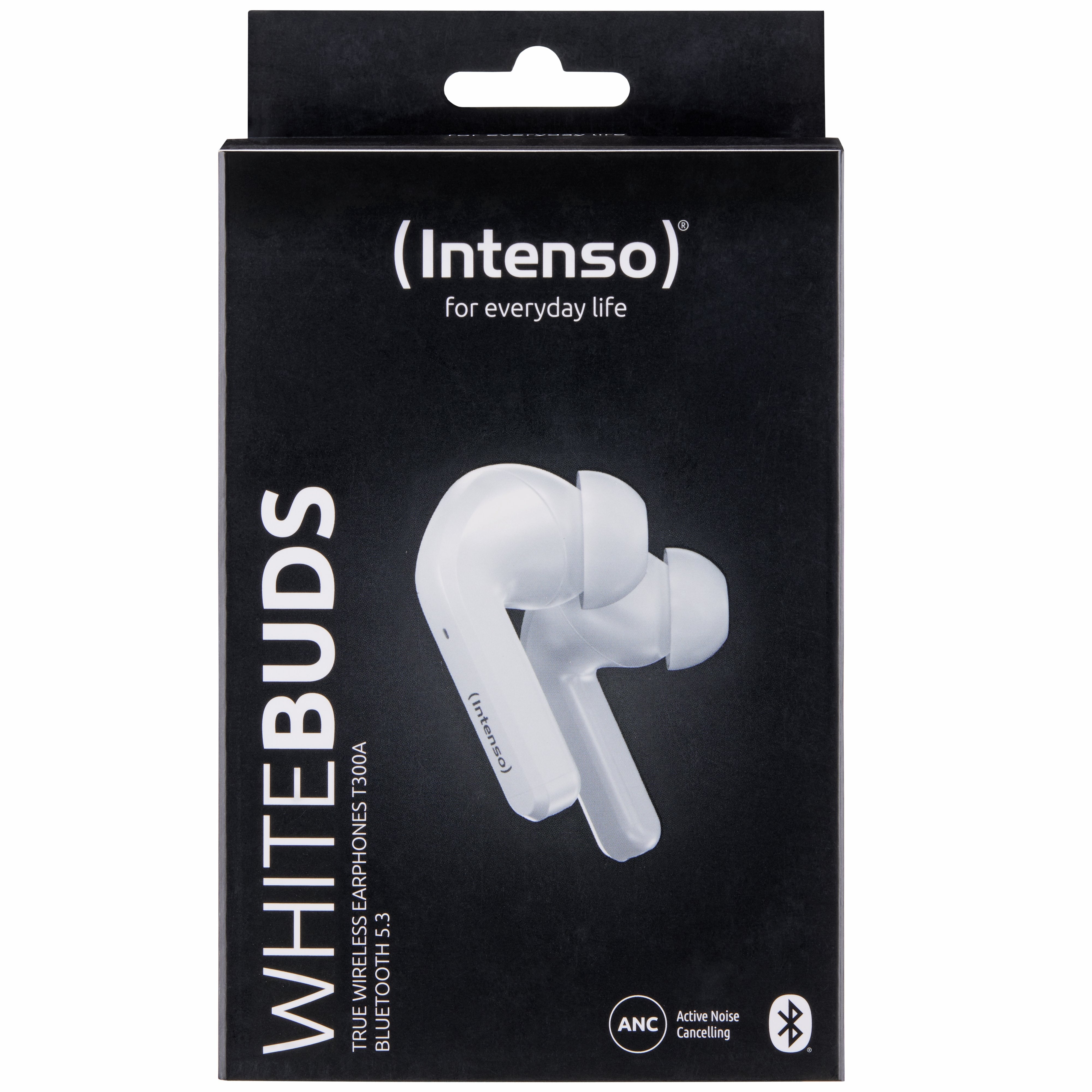 EAN 4034303033027 - Intenso White Buds T302A Auriculares True Wireless Stereo (TWS) Dentro de oído Llamadas/Música/Deporte/Us imagen 1
