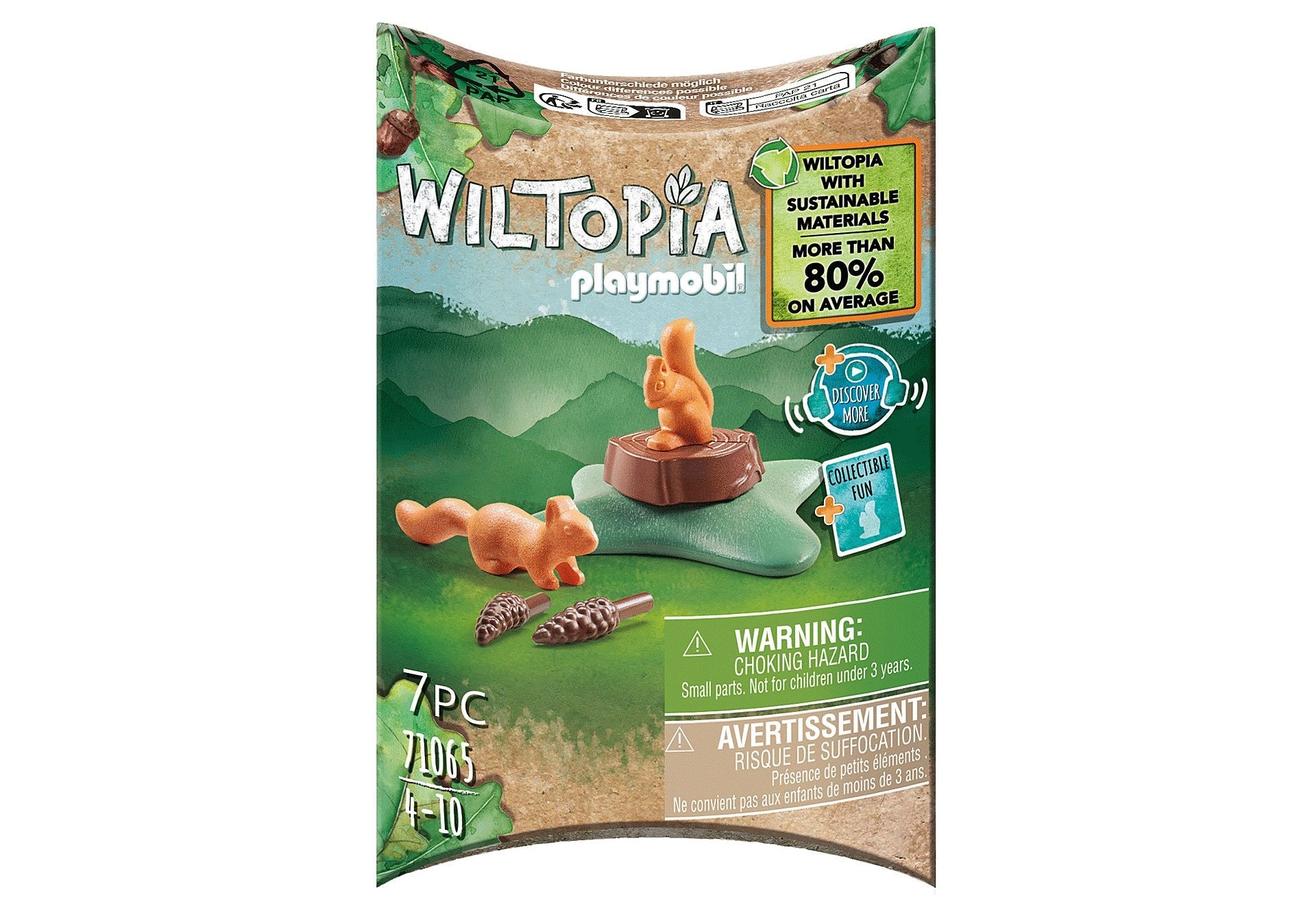 Playmobil 71065 Wiltopia Eichhörnchen, Konstruktionsspielzeug 71065