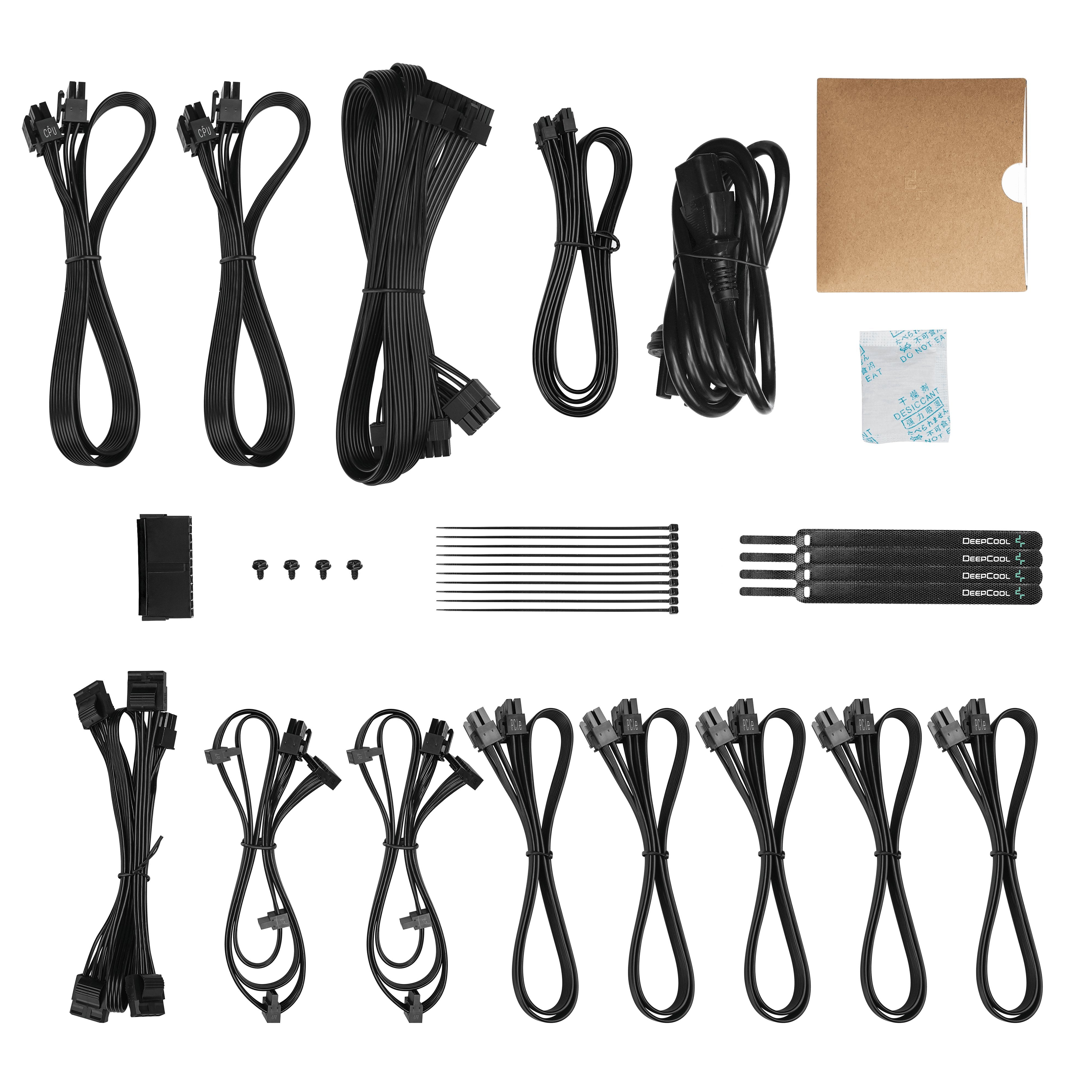 Fuente Alimentacion Atx 1200w Deepcool Px1200p Eu 80 Gold Atx 3.0 Modular