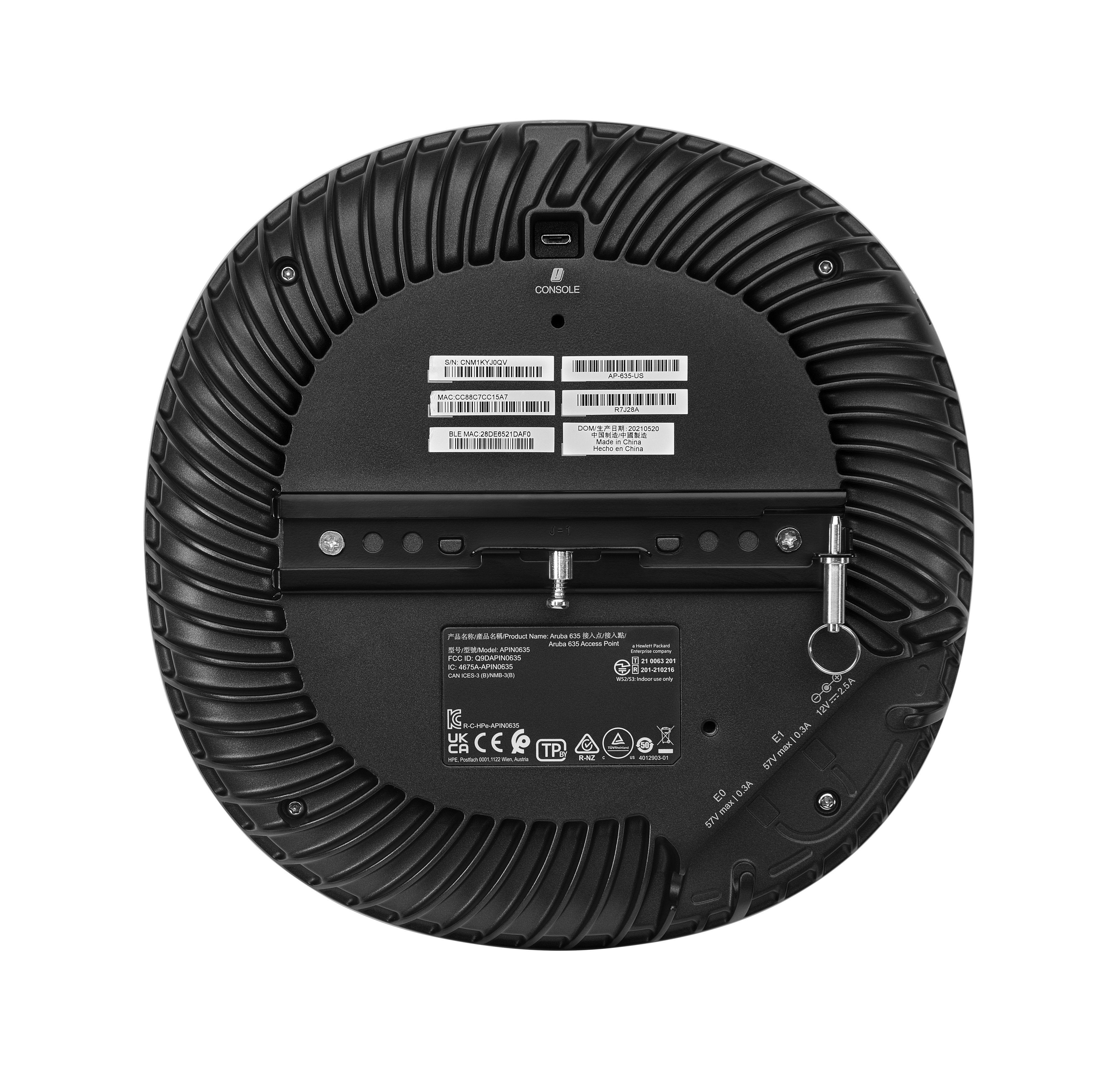 Hpe Anw Ap-635 (Rw) 5pk Campus Ap - 5-Pack