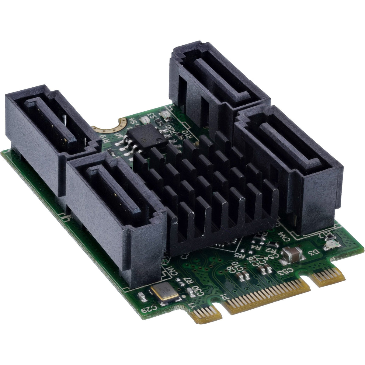 Inline Tarjeta De Interfaz M.2 Key B+M A 4x Sata Conector Macho - Raid - Hyperduo