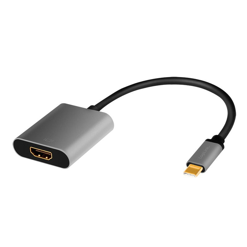 Adaptador Usb C Macho A Hdmi Hembra 0.15m 4k/60hz Aluminio Logilink