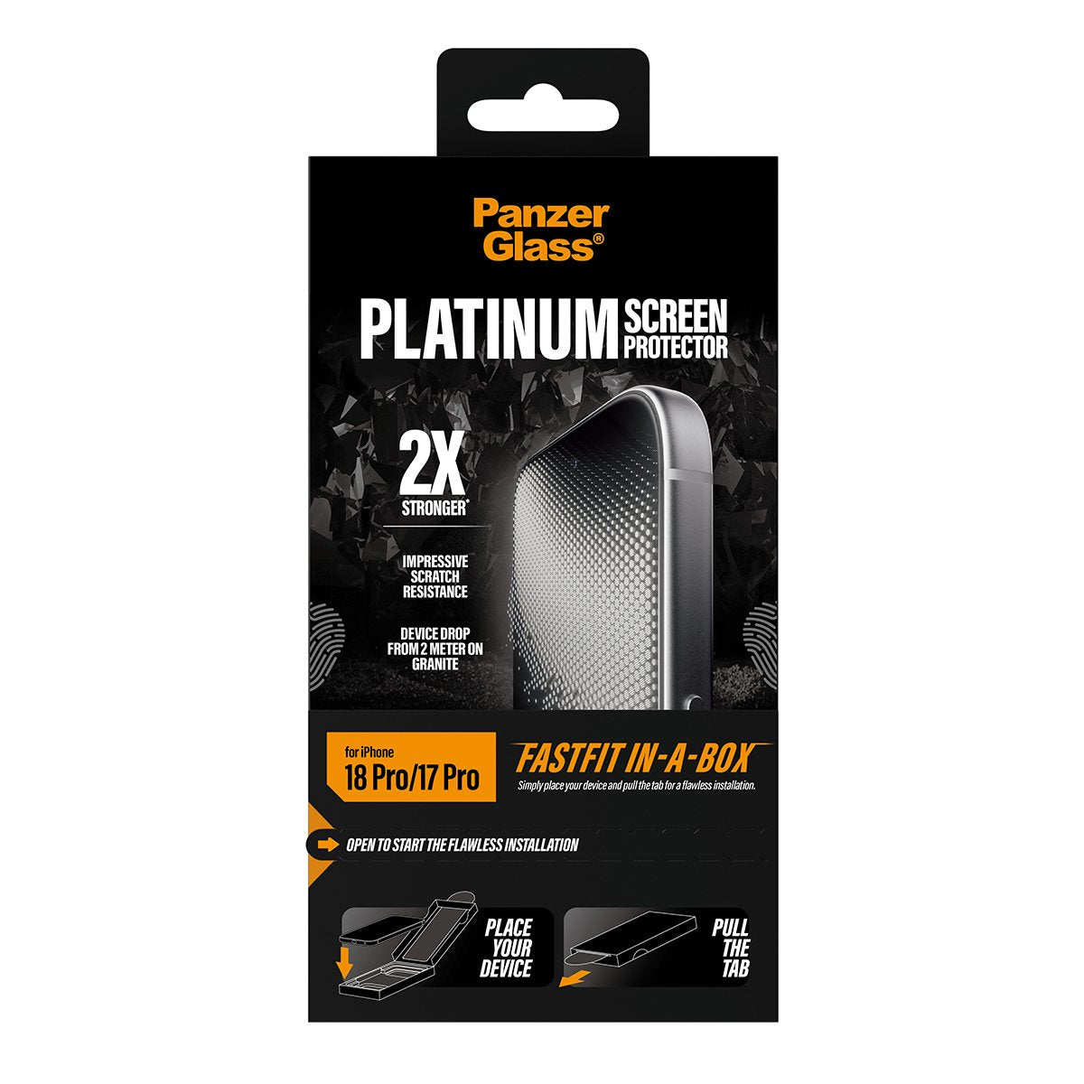 Panzerglass Platinum Screen Protector Iphone 18 Pro/ 17 Pro