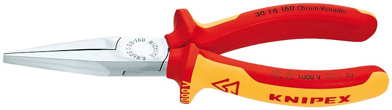 EAN 4003773001904 - Knipex 30 16 160 alicate Alicates de punta fina imagen 1