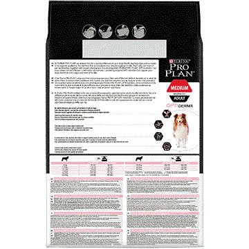 EAN 7613035120464 - Purina Medium Adult Sensitive Skin 14 kg Adulto Salmón imagen 3